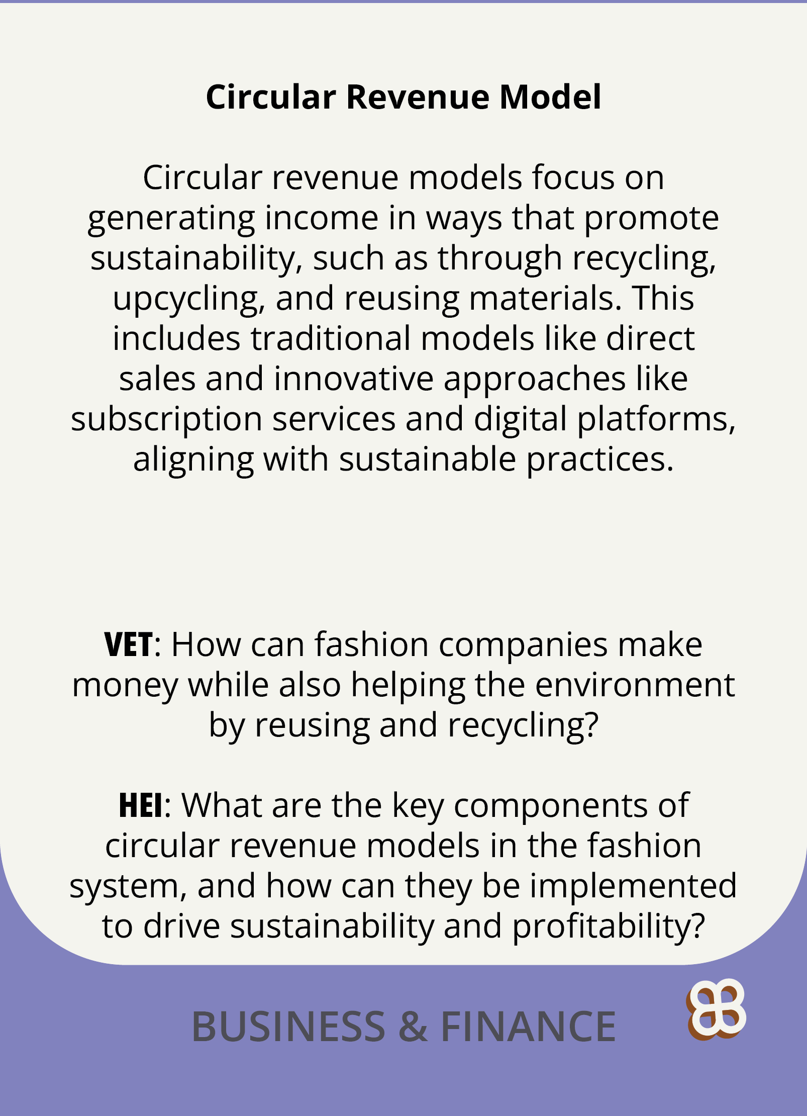 Business and Finance 21